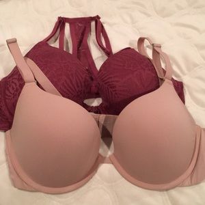 TWO 36D Bras (one VS/one Soma)